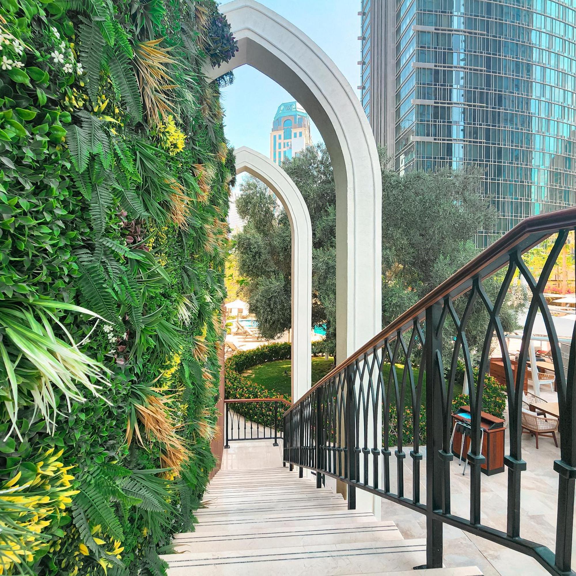 City Centre Rotana Doha Bagian luar foto The Green Wall at the Four Seasons Hotel, Los Angeles